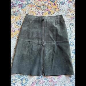 Isaac Mizrahi Target Genuine Leather Skirt